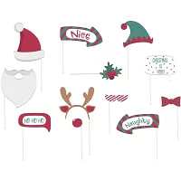 Vanočná sada pre fotokútik - HOLLY JOLLY 12ks