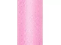 Tyl dekoračný svetlo ružový 30 cm x 9 m