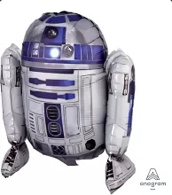 Fóliový balónik R2D2 STAR WARS 38 x 45 cm