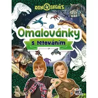 Maľovanky s tetovaním Dinosaury