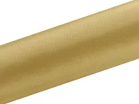 Satén v rolke široký Zlatý 36 cm x 9 m