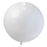 Balónik G300 #001 biely (100cm, 39")