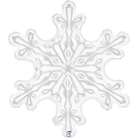 Fóliový balónik Vločka 97 cm