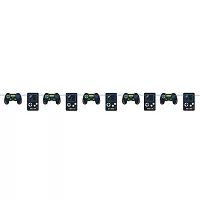 Papierové girlanda Videohry 213 cm