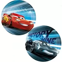 Papierové taniere Cars 23 cm 8 ks