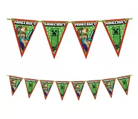 Party vlajočková girlanda Minecraft 230 cm