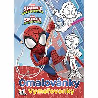 Omaľovánky Spidey A4