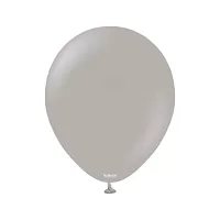 Dekoračný balónik šedý 13 cm/5"